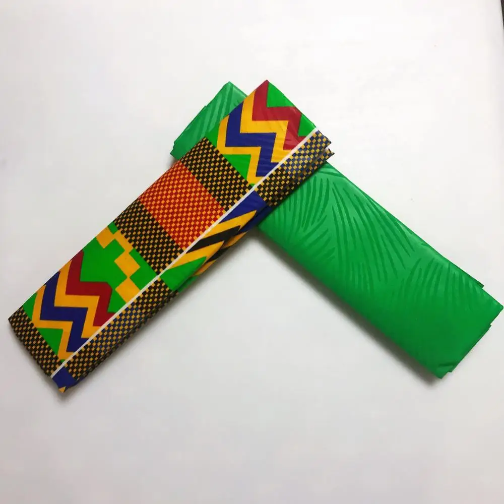 11 2+ 2 ярдов Chitenge Анкара ткань с принтом Полиэстер Гана Kente воск Африканский Kitenge печать восковая ткань для ткани AW30 - Цвет: 11
