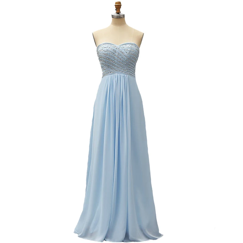 Женское шифоновое вечернее платье Элегантное Длинное Платье кораллового цвета