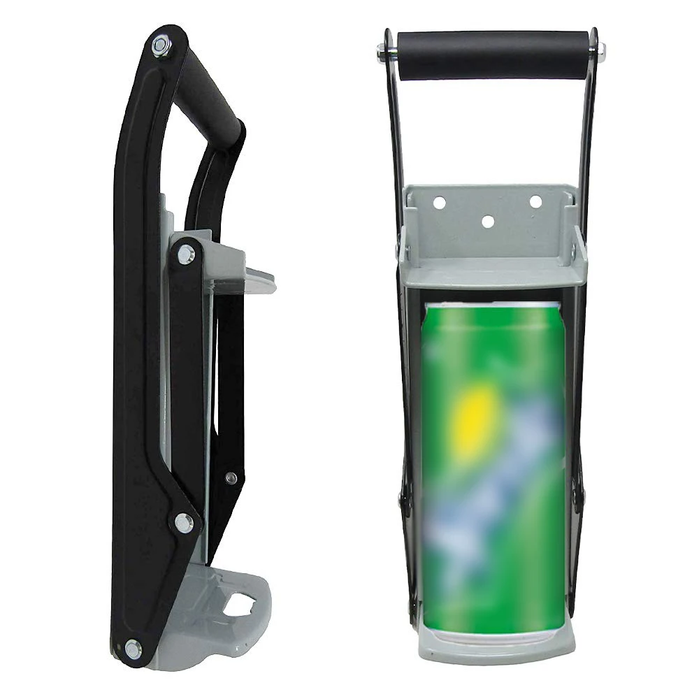 

New Practical Household 16oz Metal Can Crusher Beer Bottle Opener Kitchen Supplies Wall Mounted Can Smasher Essential Tools