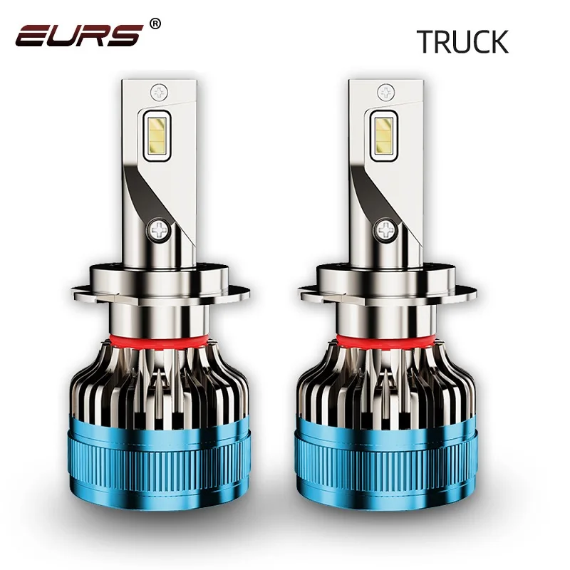 

EURS LED Car Truck Headlight H4 LED H7 H1 H3 H8 H9 H11 9005 HB3 9006 HB4 9012 72W 10000lm 6000K Auto Headlamp Fog Light Bulbs