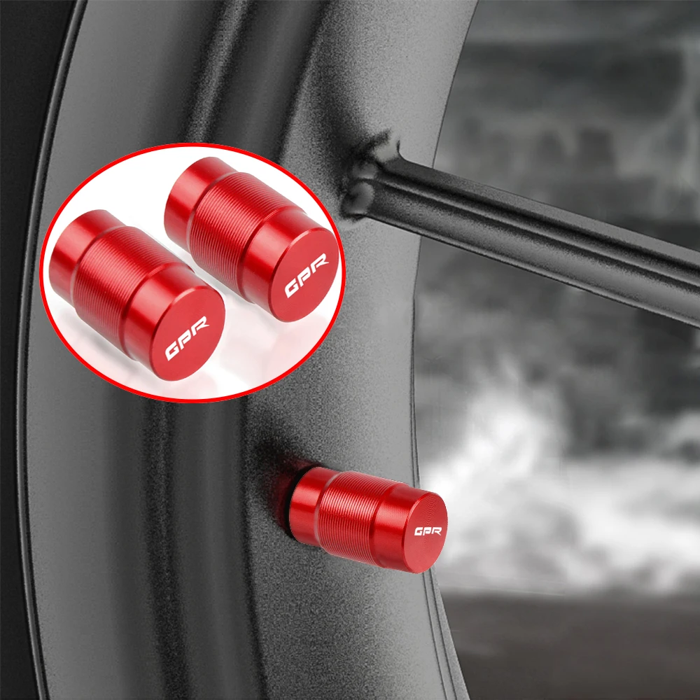 

For aprilia GPR125 GPR150 GPR 125 150 CR150 APR150 CR APR 150 Motorcycle accessories Front Rear Aluminum Wheel Tire Valve caps