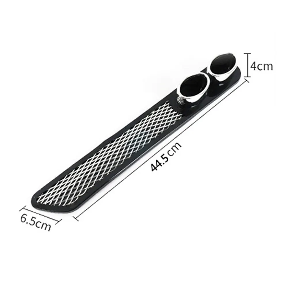 DSYCAR 1Pair Universal Auto Car False Vent Throat Gill Ventilation Sticker Air Intake Flow Hood Mudguard Decoration | Автомобили и