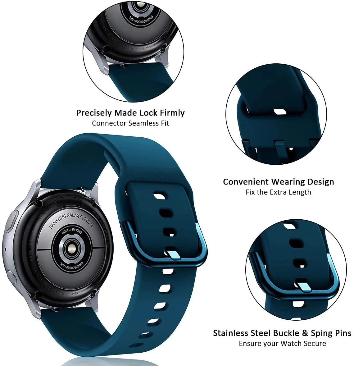 Браслет для смарт-часов 22 дюйма 20 мм ремешок Garmin Forerunner 245 645 158 vivomove 3 4 часа