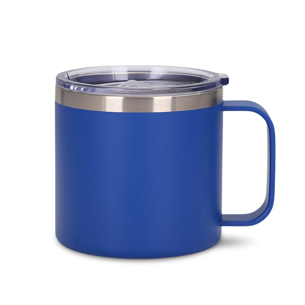 

14oz Travel Car Mug Double Wall Cold or Hot Beer Coffee Cup Vacuum Flasks Insulated Stainless Steel Thermos Water Bottle