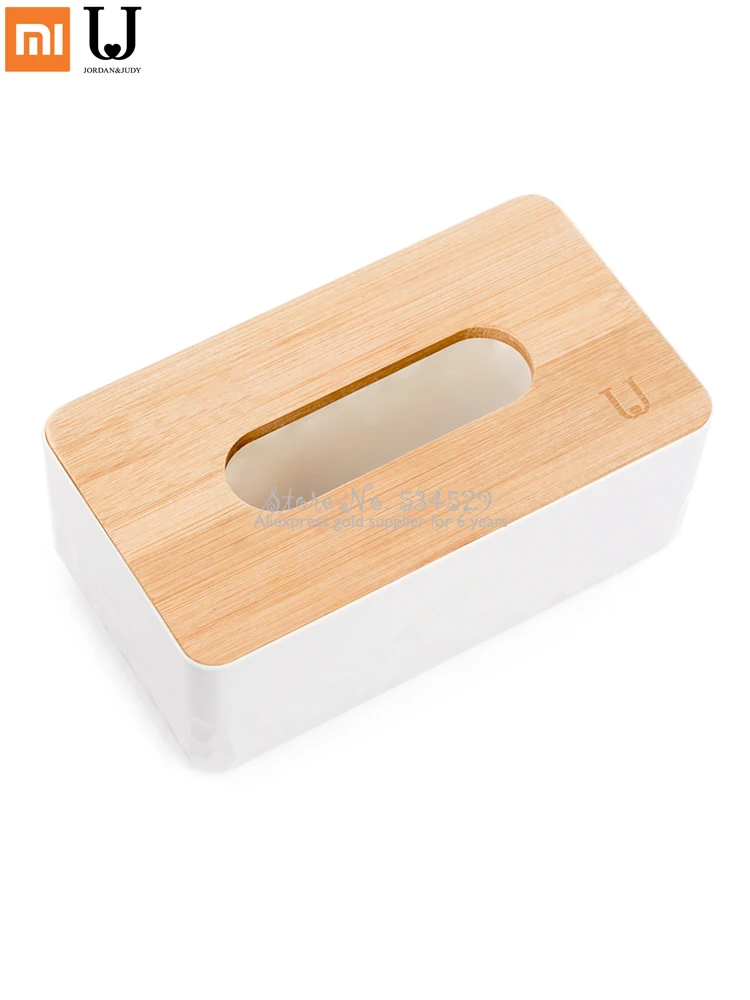 Креативная бумажная коробка для полотенец из натурального бамбука в европейском