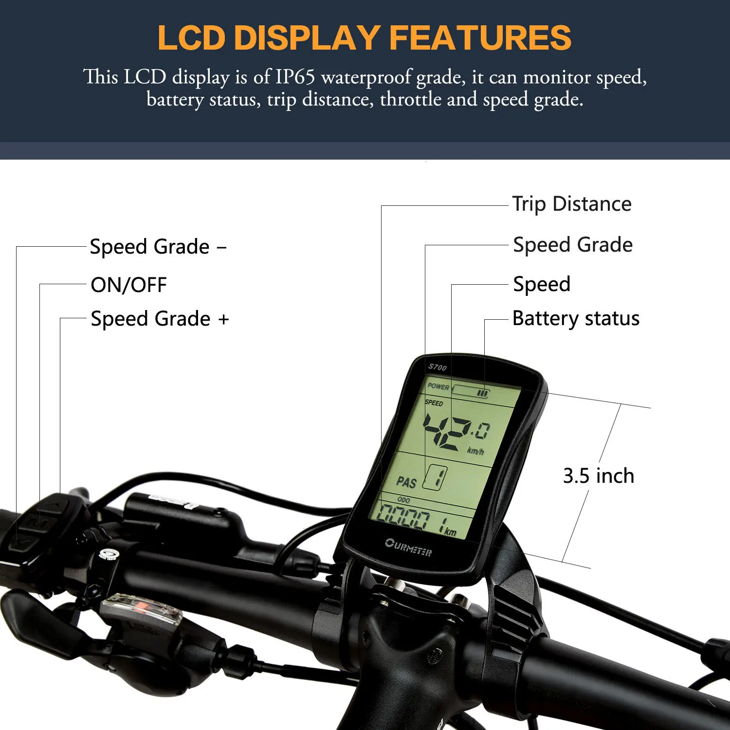 48V OEM с толстыми покрышками Байк способный преодолевать Броды XT750Plus 1000 Вт середине