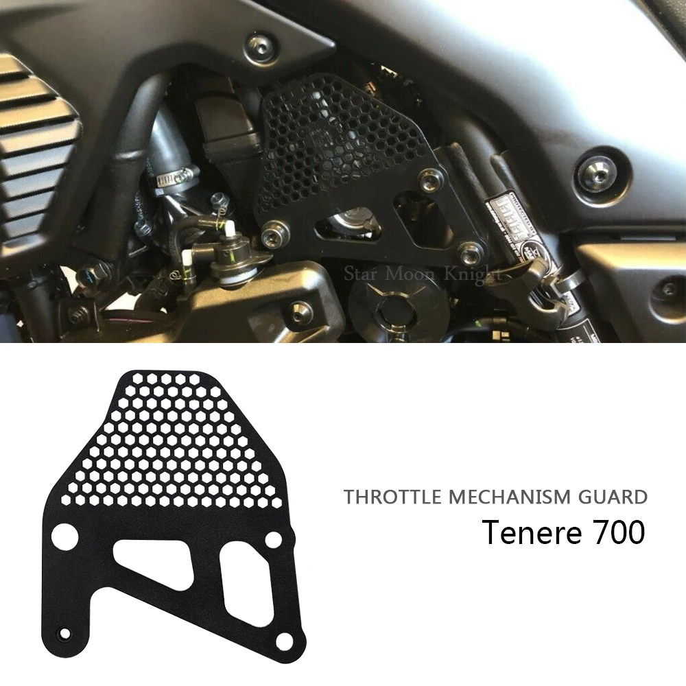 

For Yamaha Tenere 700 Tenere700 XT700Z XTZ 700 T7 T700 Motorcycle Throttle Mechanism Guard Protector Cover Protection Grill