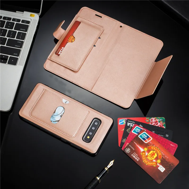 Роскошный кожаный чехол для телефона для samsung Galaxy A50 S8 S9 S10 плюс S7 край J3 J5 J7 A5 J2 Pro J4 J6 J8 A7 чехол Крышка