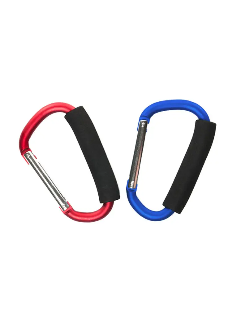 2 шт Открытый Карабин большой алюминиевый сплав брелок рюкзак большая d образная