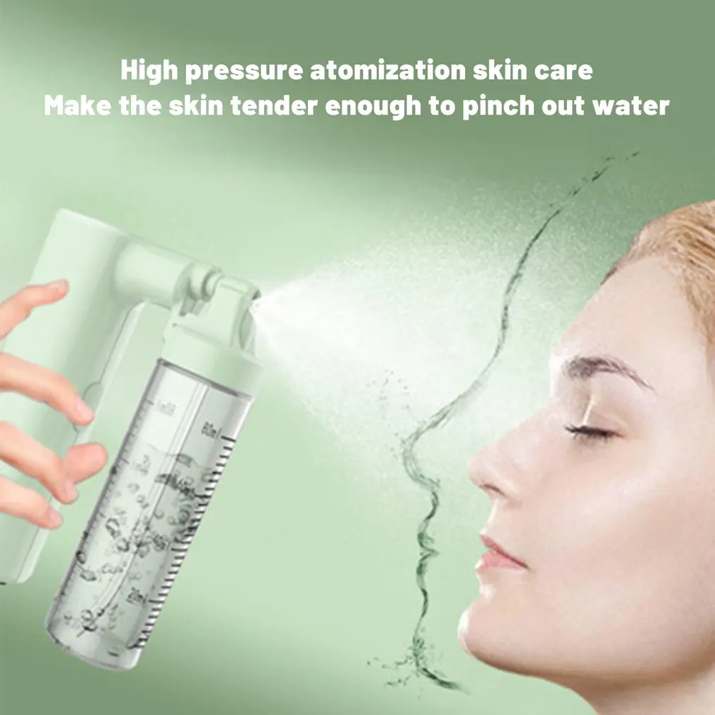 

Oxygen Injector Household Handheld Rechargeable Portable High Pressure Spray Facial Beauty Device Moisturizing Device