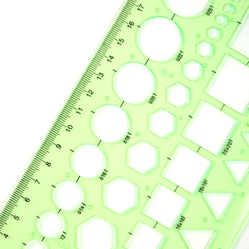 1 шт. пластиковый шаблон для рисования | Дом и сад