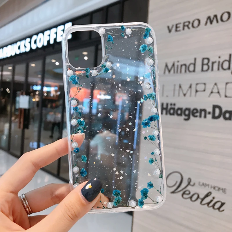 

Suitable for Apple 12promax mobile phone case 11 border flowers full package 8plus lovely iPhone XR female 12pro 7p XS case