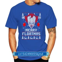 merry floatmas parody t shirt xmas clown it ugly christamas mens tee