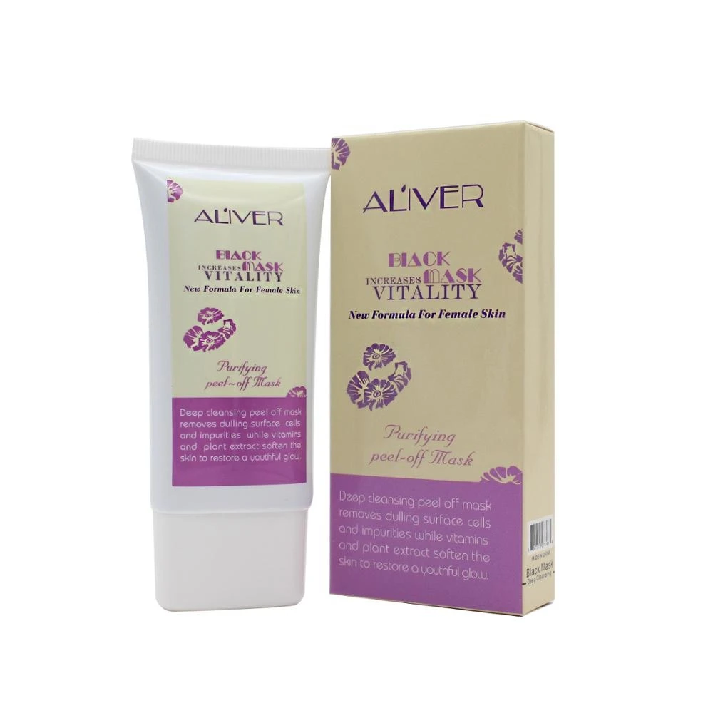 Маска для удаления угрей на лице ALIVER маска очищения кожи носа от акне контроля