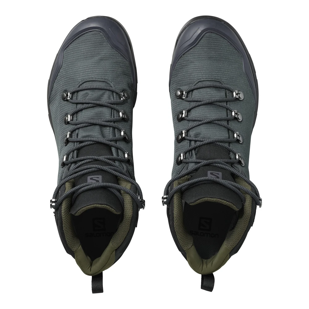 Ботинки SALOMON OUTback 500 GTX Ebony/Bk/Grape|Походная обувь| |