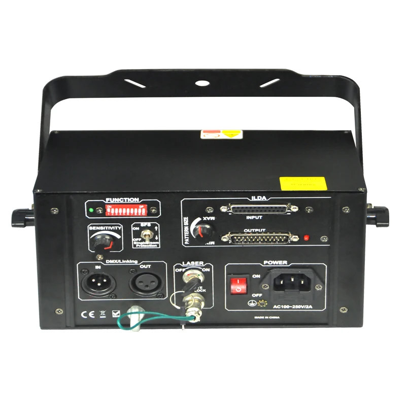25KPPS 2W RGB лазерный луч с узорами DMX DJ танцевальный бар для домашвечерние световой