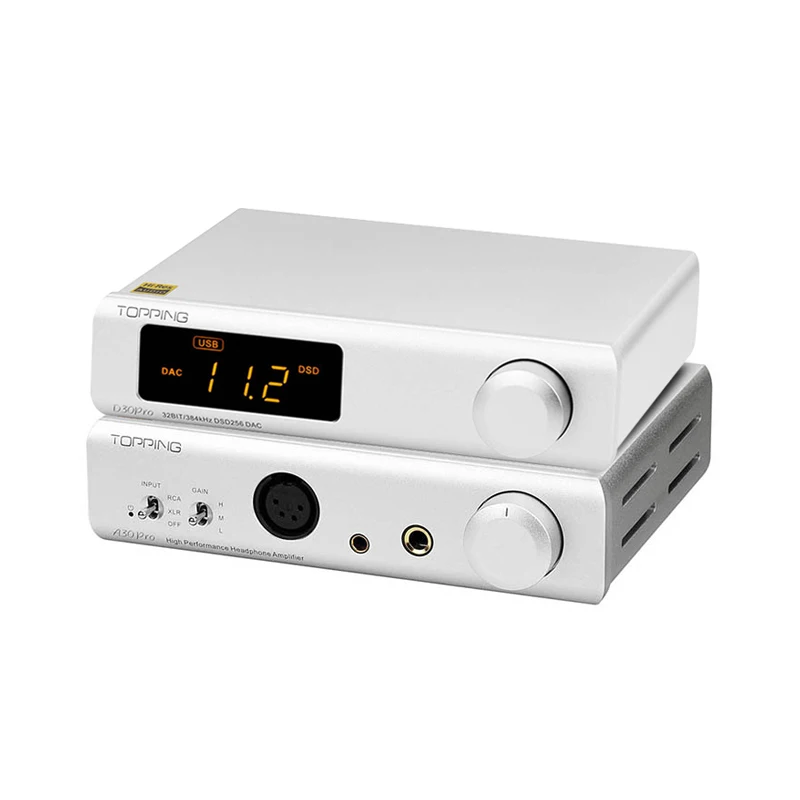 

Усилитель для наушников TOPPING A30Pro + Декодер USB DAC D30Pro