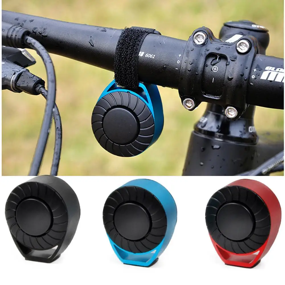 

Cycling Bell Electronic Horn Aluminum Alloy Plastic Mountain Road Bike Bell USB Charging Adjustable Tone Bicycle Horns