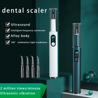 ha life electric ultrasonic dental scaler portable teeth tartar calculus tooth sonic stain stone remover teeth whitening healthy