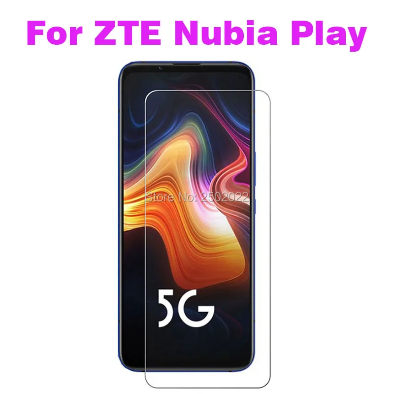 Закаленное стекло 9H для ZTE nubia Play 6 65 дюйма Высококачественная защитная пленка