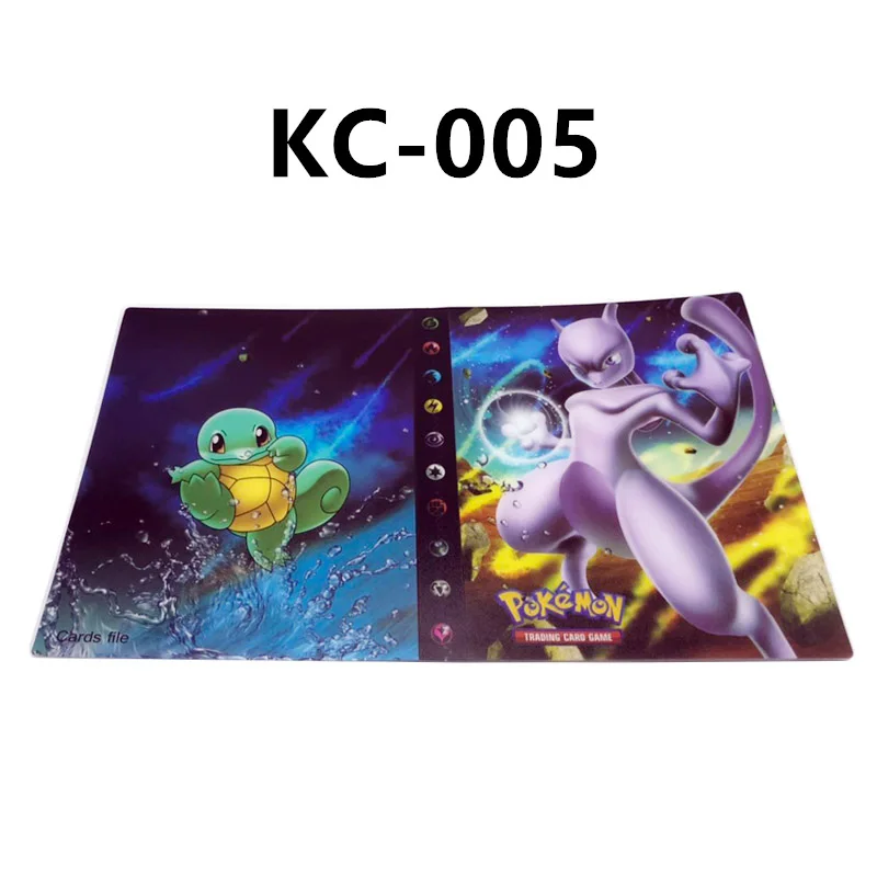 KC-005 Коллекция карточки с покемонами альбом книга мультфильм аниме Карманный Монстр Пикачу 240 шт держатель альбомная игрушка для детей подарок - Цвет: KC-005