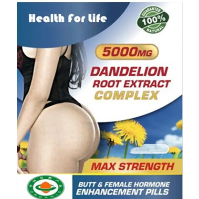 Большой комплекс корней одуванчика для увеличения ягодиц 5000 мг-сделайте вас