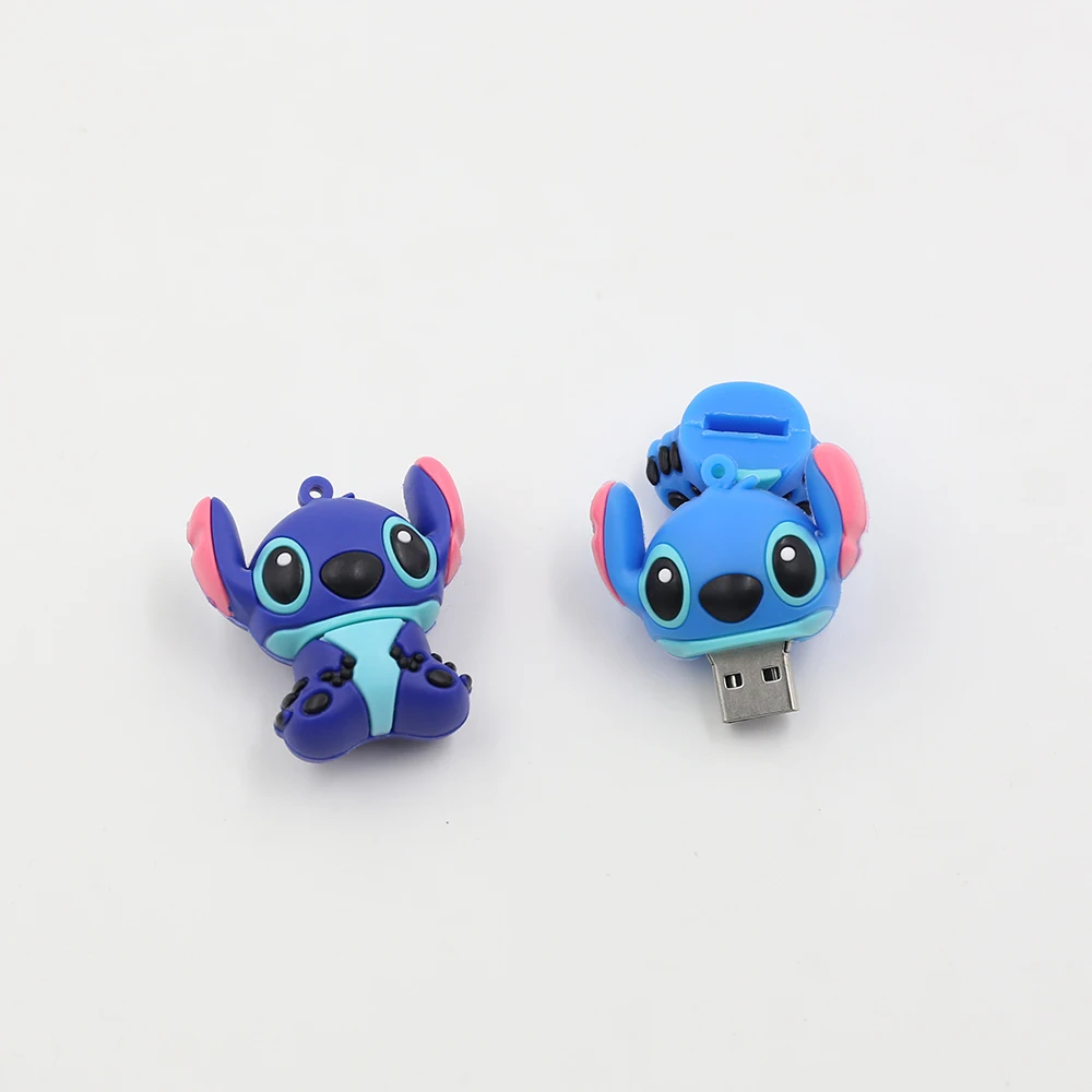 Новая мода USB флеш-накопитель 64 ГБ 32 ГБ 16 ГБ 8 ГБ 4 ГБ 2 Гб мультфильм Ститч флеш-карта памяти прекрасный U диск флешка