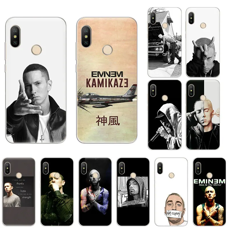В стиле хип хоп реперские кепки Эминем рэп King силиконовый чехол для Xiaomi F1 9T 9 9SE 8 A2