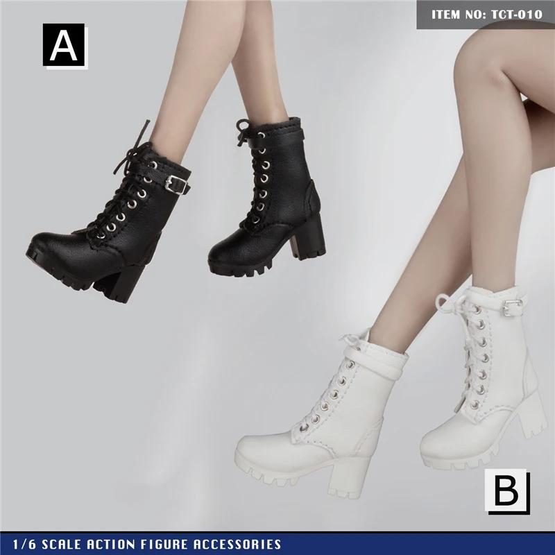 

1/6 Scale For Soldier Doll Figures Accessories 2 Colors Boots For Fabulous Women Boots For Collection