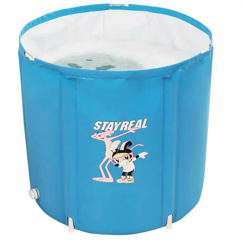 Складная Ванна для взрослых домашняя ванна всего тела дрожащая артефакт Женская