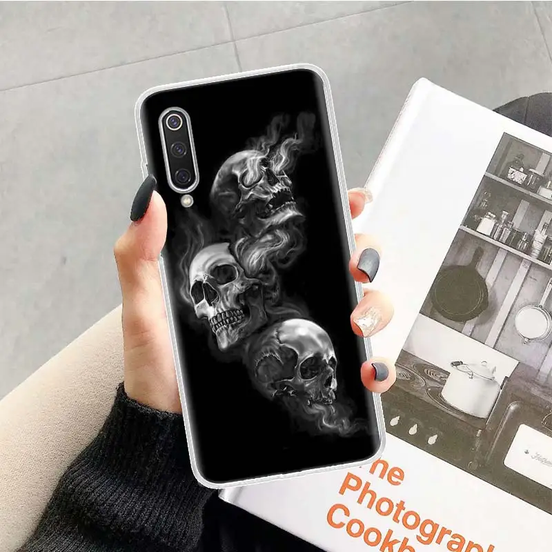 Чехол Grim Reaper Skull Skeleton для Xiaomi Redmi Note 10 9 9S 8 7 6 8T 8A 7A 6A S2 K30 K20 MI CC9 F1 Lite Pro Мягкий ТПУ чехол
