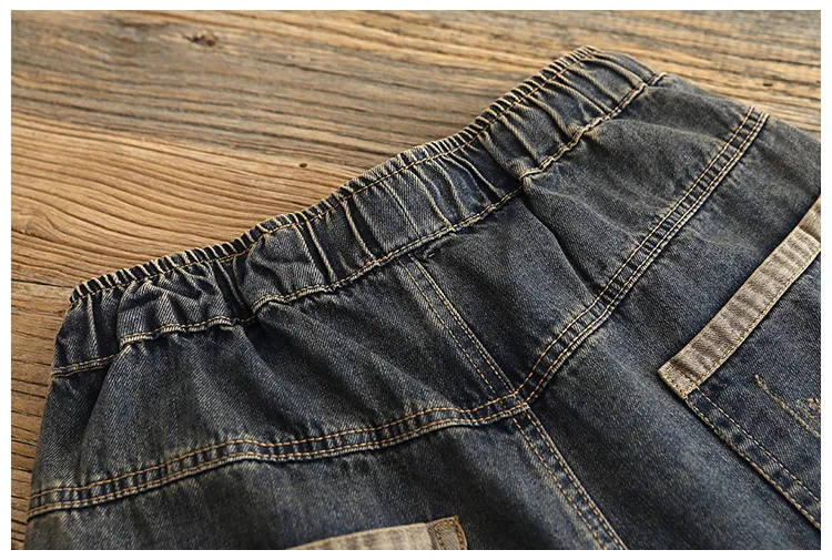 OMIKRON дизайнерские штаны-шаровары с вышивкой винтажные эластичные высокая талия