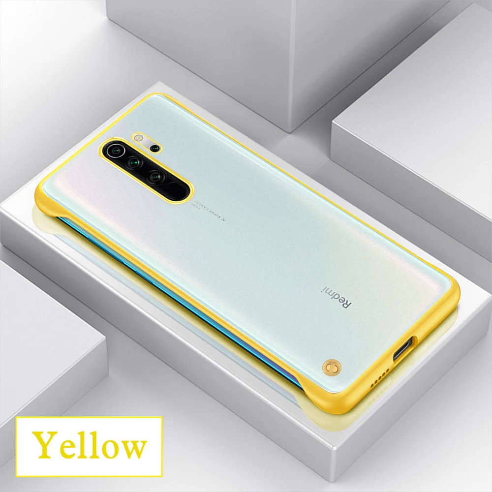 Для Red mi Note 8 Pro Чехол Безрамное Кольцо Прозрачный ударопрочный чехол для Xiaomi mi 8 9 T SE A2 Lite Red mi Note 7 K20 Pro 7A чехол