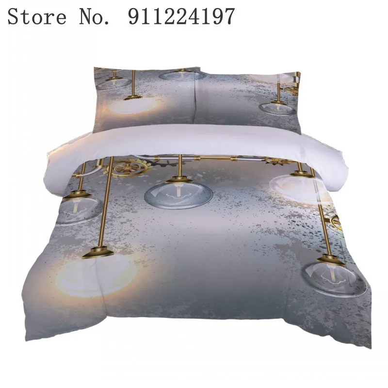 Комплект постельного белья с пододеяльником наволочкой и двумя