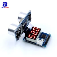diymore hc sr04psr04 ultrasonic sensor hc sr04 measuring distance sensor led display module for arduino robot
