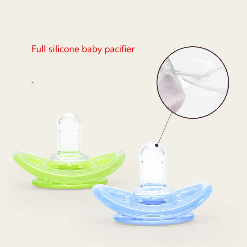 

baby bottle Oberni Children's silicone baby soother with round head bottle 0-6 years old