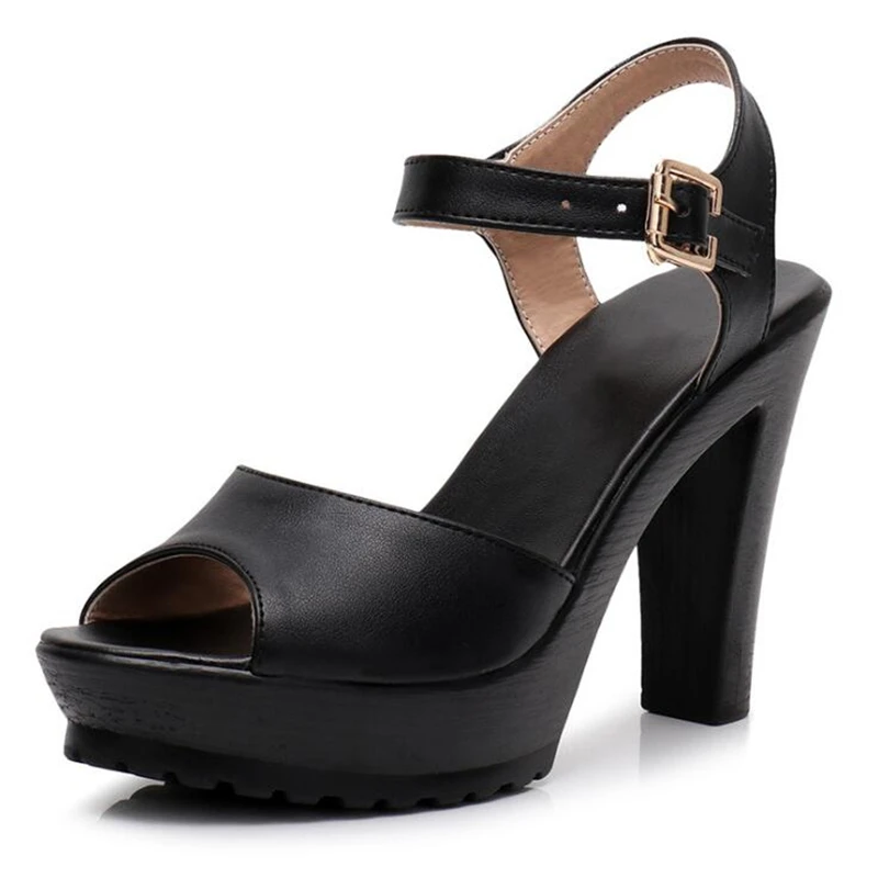 

D&Henlu Summer Plus Size42 43 Shoes Woman Heel Sandals White Wedges Wedding Sandals Ladies Sandal With Heels Platform Peeps Toe