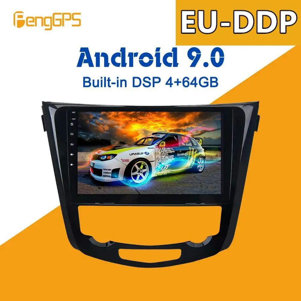 Android 9 0 4 + 64 Гб px5 встроенный DSP автомобильный без DVD плеера мультимедийный