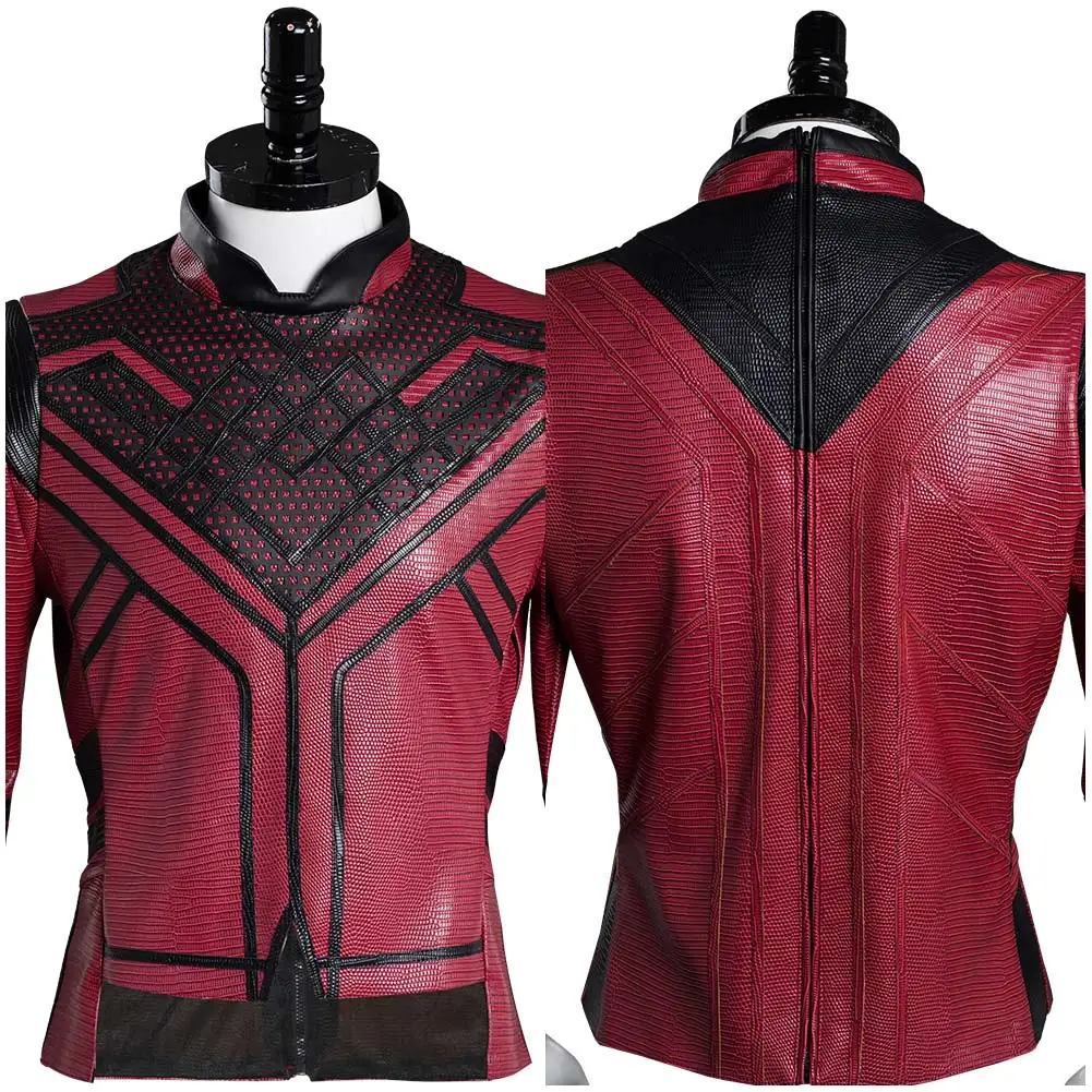 

Shang-Chi and the Legend of the Ten Rings Shang-Chi Jacket Coat Cosplay Costume Outfit Halloween Carnival Suit