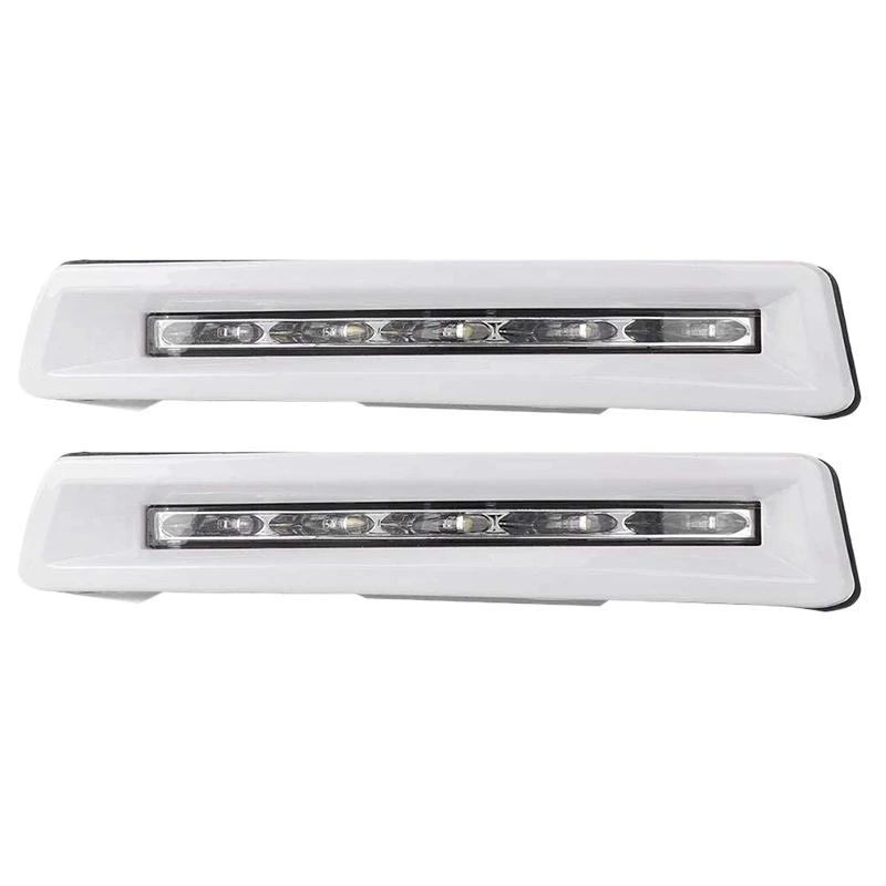 

DRL Daytime Running Light, Pair Of 12V LED DRL Daytime Running Lights Fit for Land Cruiser FJ200 2012-2013