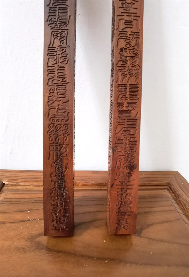 Квадратная линейка Taoist шесть небесных мастеров молния дерево Jujube волшебное