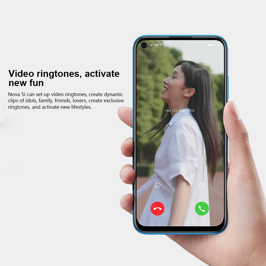 Новый оригинальный мобильный телефон huawei Nova 5i 6 ГБ 8 Гб ОЗУ 128 256 ПЗУ две sim-карты 4