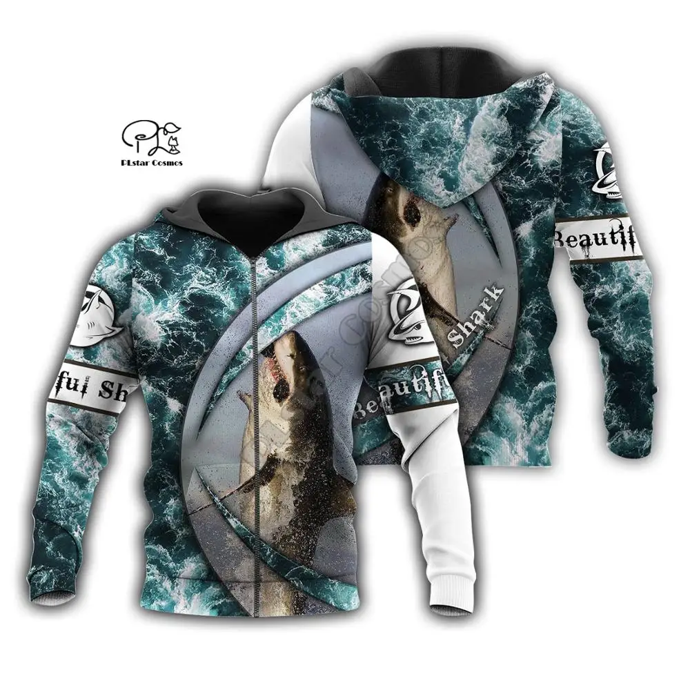 

PLstar Cosmos 3DPrint Love Shark Animal Ocean Harajuku Streetwear Unisex Funny Zip Hoodies/Sweatshirt/Jacket High Quality-a1