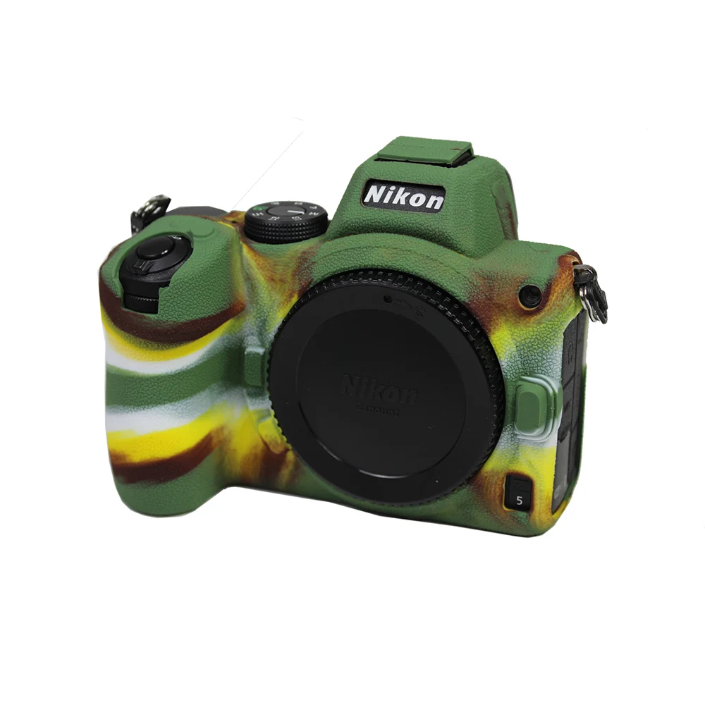 Мягкий силиконовый чехол для камеры Nikon Z5 красивый защитный корпуса с отверстием