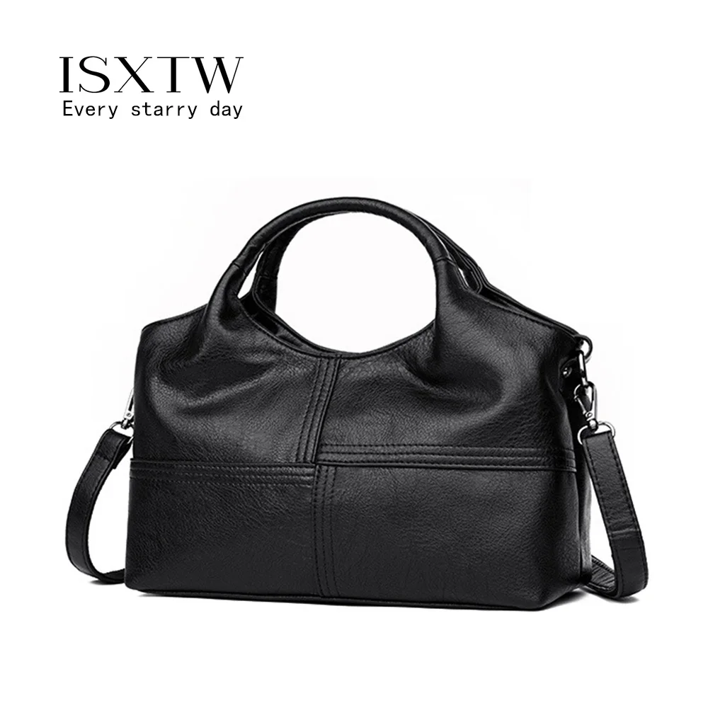 ISXTW 2019 новая сумка для Женская Бостонская европейский стиль простая модная