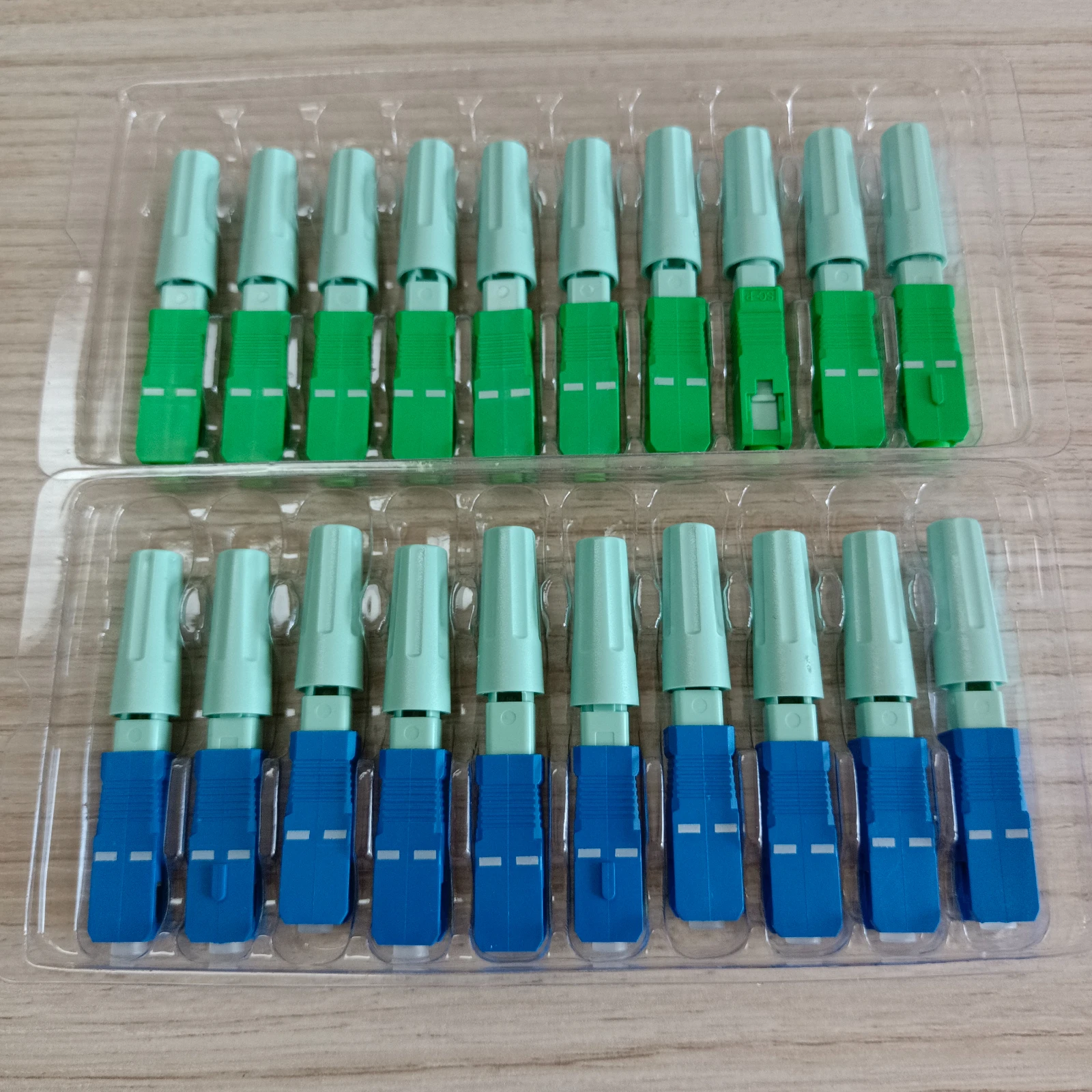 Акция SC APC SM одномодовый оптический соединитель FTTH инструмент холодный UPC