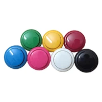 10 pcs of arcade 30mm round snap in push button for arcade game diy arcade controller 7 colors available