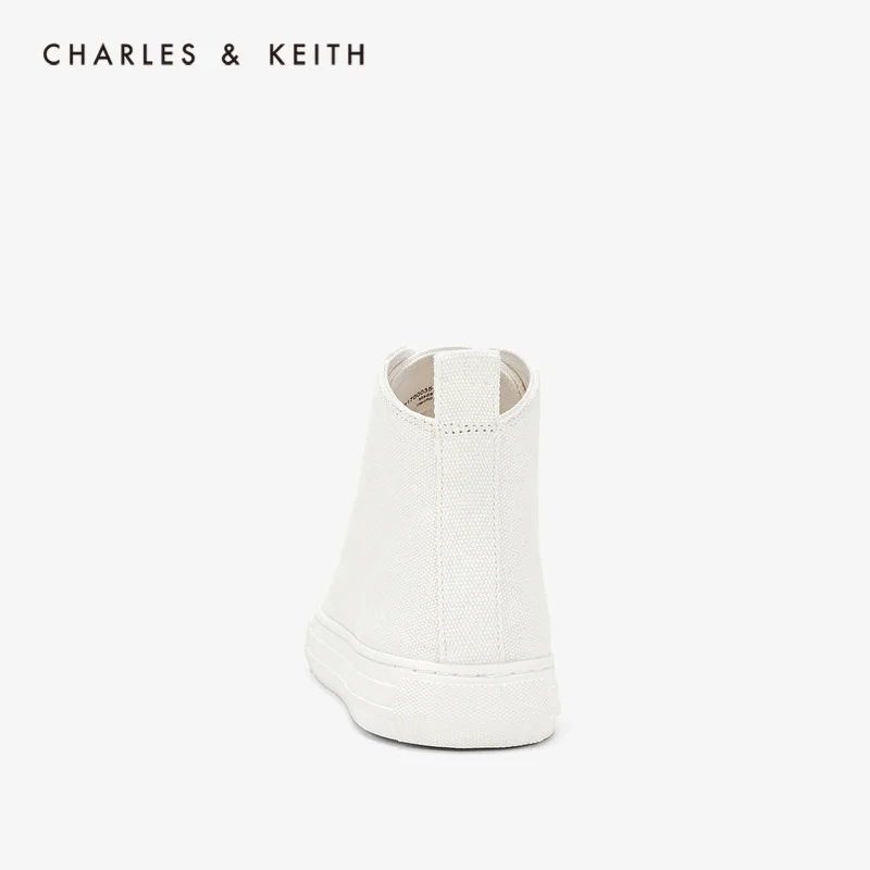 CHARLES＆KEITH Новинка на Весну 2020 CK1 71700035Женские Кроссовки ремешок Сплошной цвет