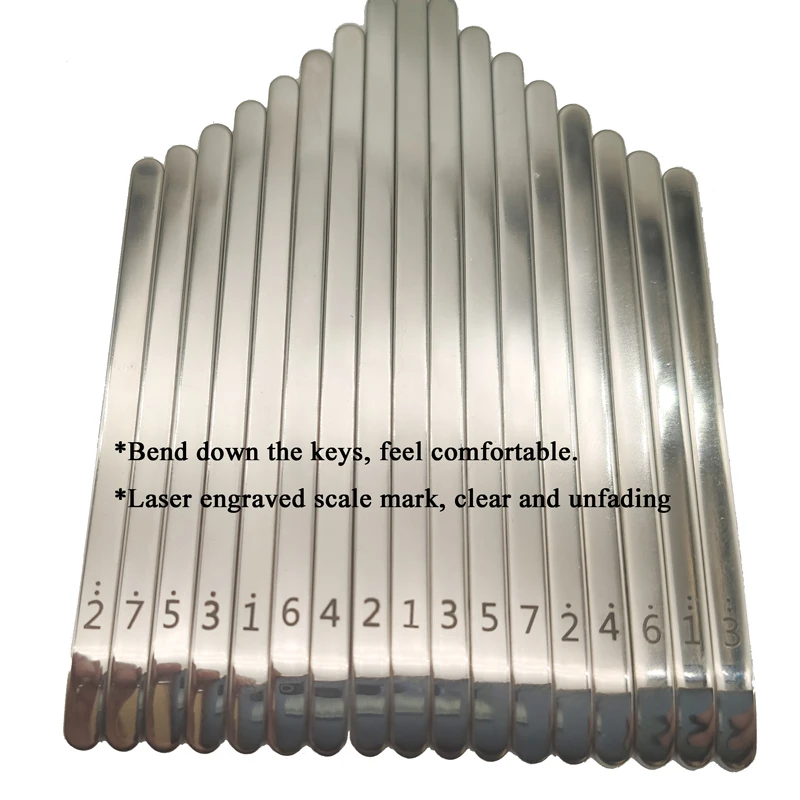 Dexinor Hobby 17 Key Tines DIY Kalimba Piano Mbira Upgrade Metal Bridge Set Instrumentos Accessories |