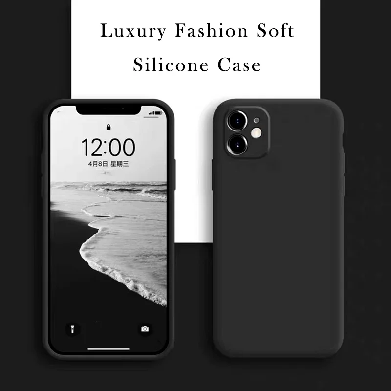 

Fashion Luxury Phone Case For iphone 12 11 Pro Max X XS XR 7 8 Plus Shockproof Protection Soft Cover 13